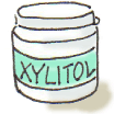 xylitol キシリトール イラスト
